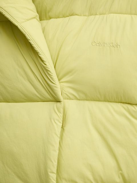 Calvin Klein Performance kurtka kolor żółty zimowa LVGWF5O514