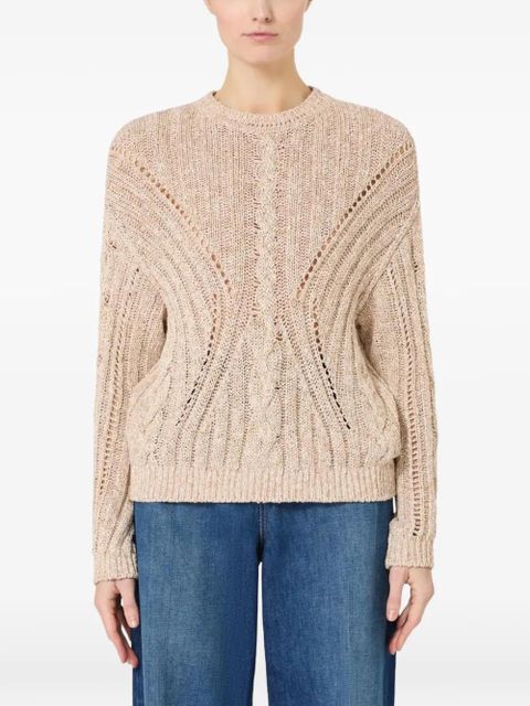 Max Mara knitted top natural - Neutrals - zdjęcie produktu nr 2