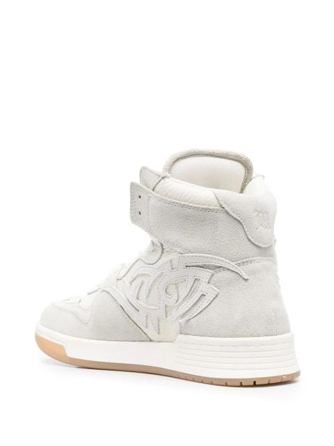 MISBHV appliqué-logo high-top sneakers - White