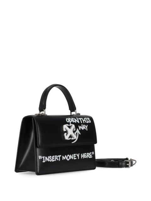 Off-White Jitney 1.4 top handle tote bag - Black - zdjęcie produktu nr 2