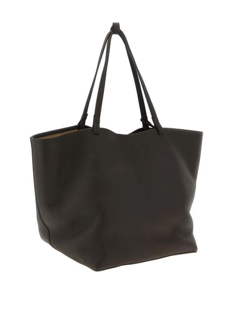 The Row XL Park leather tote bag - Brown - zdjęcie produktu nr 2