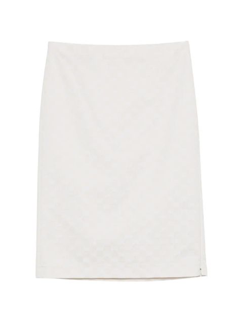 Gucci zip-fastening midi skirt - Neutrals - zdjęcie produktu nr 1