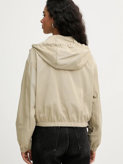 Patrizia Pepe kurtka kolor beżowy przejściowa 8O0231 A719 - zdjęcie produktu nr 2