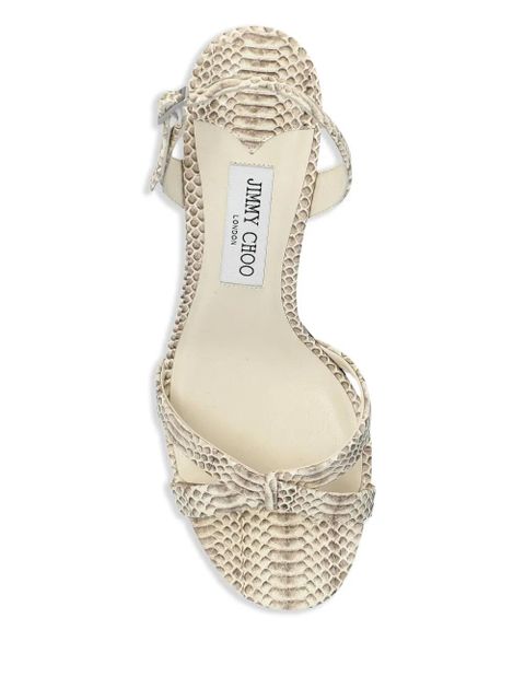 Jimmy Choo 70mm Elsy sandals - Neutrals