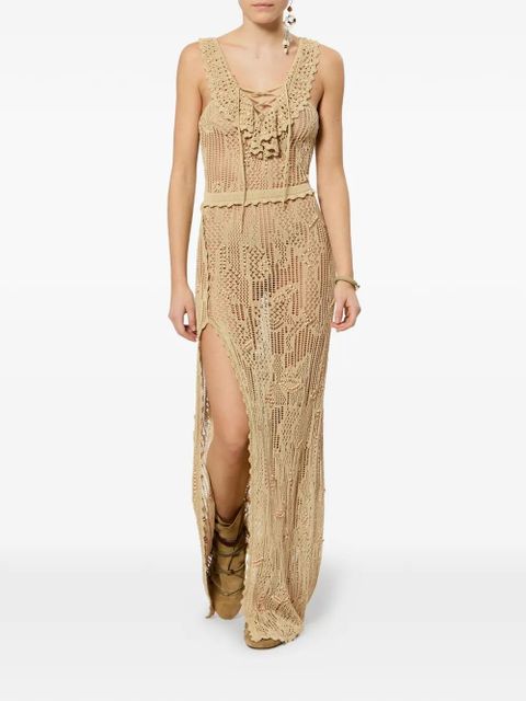 ISABEL MARANT Ornella long dress - Neutrals - zdjęcie produktu nr 2