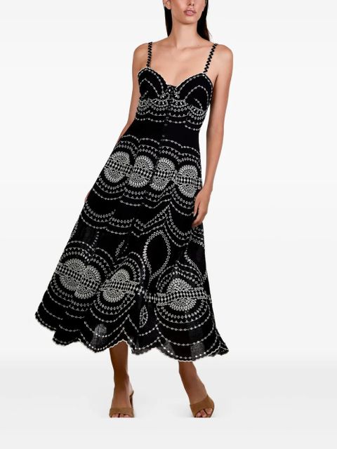 Charo Ruiz Ibiza Catta midi dress - Black - zdjęcie produktu nr 1