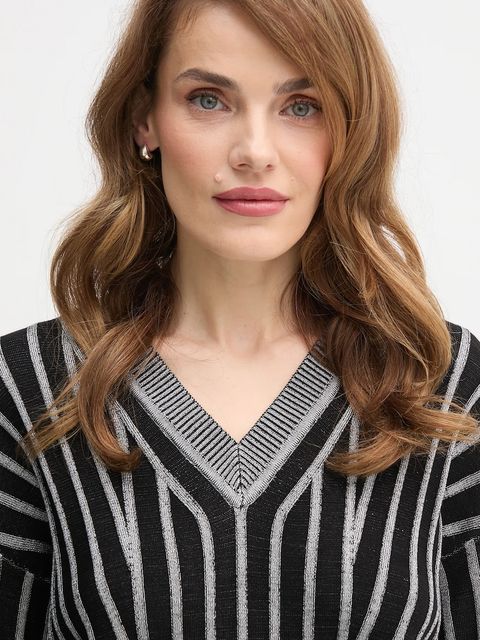 Dkny sweter SWEATERS damski kolor czarny lekki P5MSDZ52