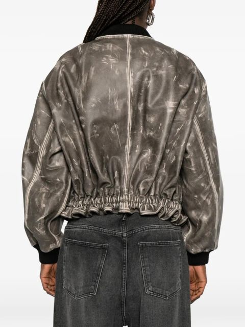 ducie Luna distressed jacket - Black