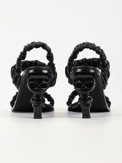 Karl Lagerfeld sandały skórzane Karl Nft Heel - zdjęcie produktu nr 2