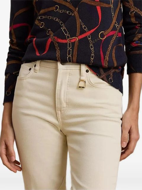 Lauren Ralph Lauren appliqué jeans - Neutrals