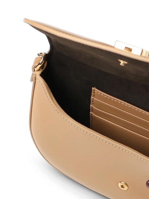 FENDI Fendigraphy chain shoulder bag - Brown