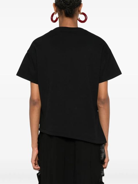 LOEWE Anagram-embroidered T-shirt - Black