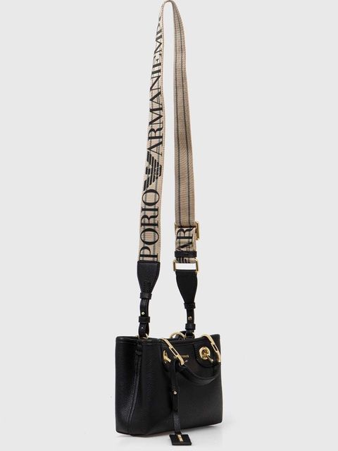 Emporio Armani torebka kolor czarny EW000382 AF12103 - zdjęcie produktu nr 2