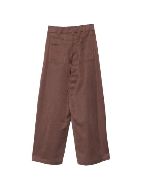 Alysi wide-leg trousers - Brown - zdjęcie produktu nr 2