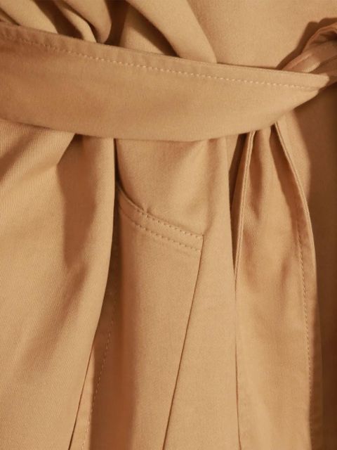 The Row button belted coat - Neutrals