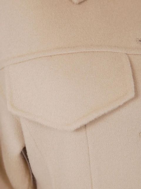Sportmax button-fastening flap-pocket jacket - Neutrals - zdjęcie produktu nr 2
