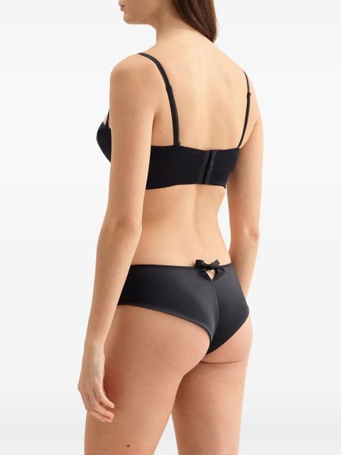 ERES Greta bow-detail bra - Black