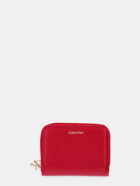 Calvin Klein portfel damski skórzany - zdjęcie produktu nr 1