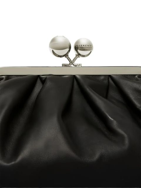 Weekend Max Mara Cubico clutch bag - Black