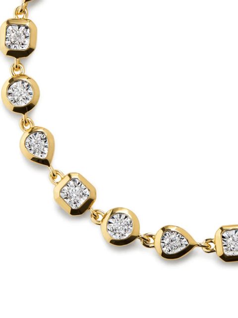 Monica Vinader Bezel bracelet - Gold