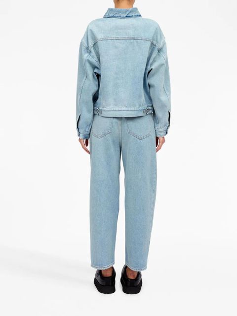 MM6 Maison Margiela button-up denim jacket - Blue