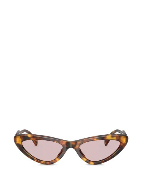 Miu Miu Eyewear cat-eye sunglasses - Brown - zdjęcie produktu nr 1
