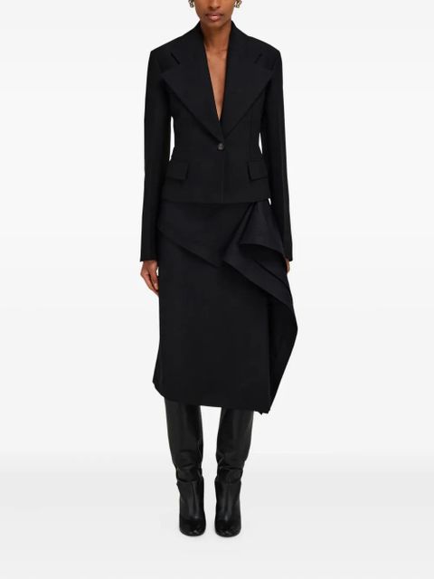 Ferragamo cropped blazer - Black - zdjęcie produktu nr 2