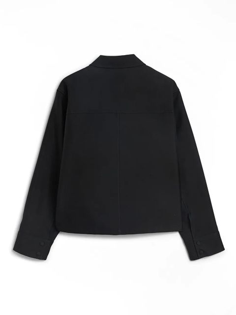 Jil Sander button-up shirt jacket - Black