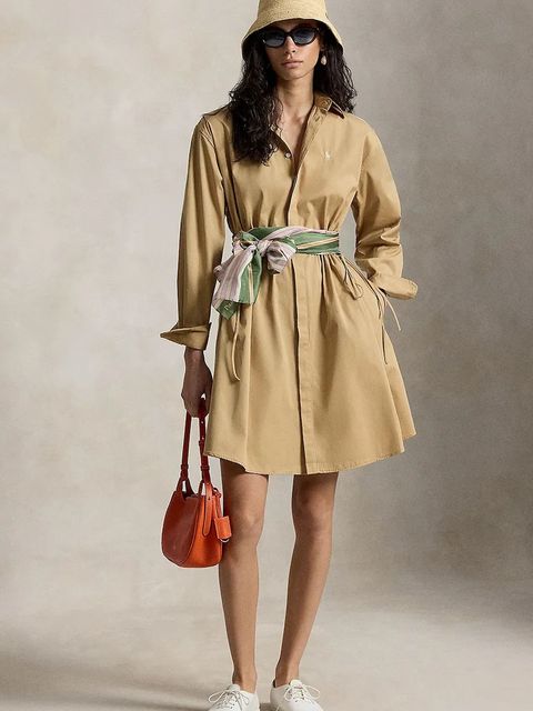 Polo Ralph Lauren sukienka koszulowa bawełniana - zdjęcie produktu nr 1