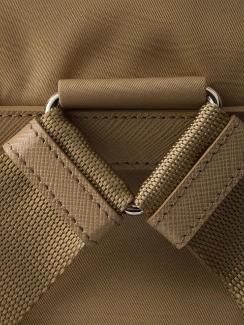 Prada medium logo backpack - Neutrals - zdjęcie produktu nr 2