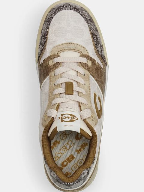 Coach sneakersy SoHo damskie kolor beżowy CCN66 - zdjęcie produktu nr 2