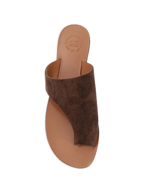 ATP Atelier Rosa toe-strap sandals - Brown