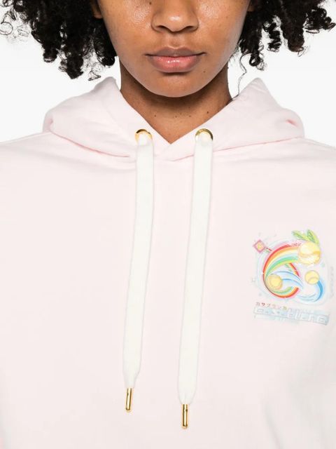 Casablanca Manga Tennis Ball hoodie - Pink