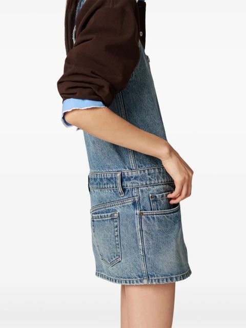 Miu Miu denim mini dress - Blue