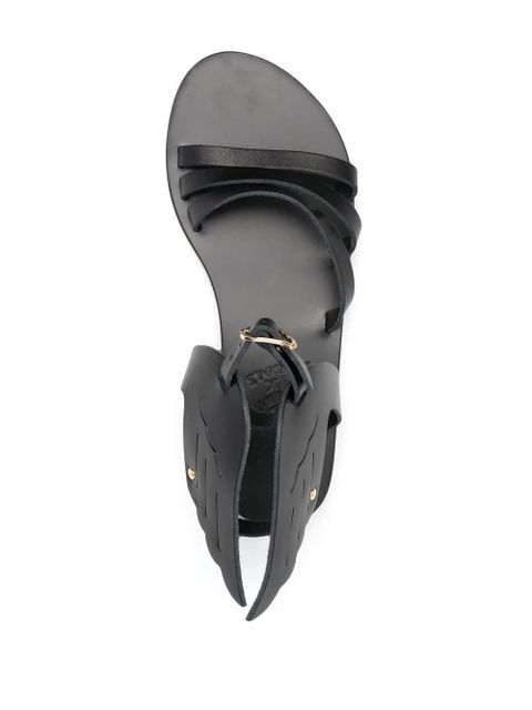 Ancient Greek Sandals wing open-toe sandals - Black