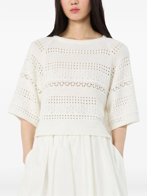 Weekend Max Mara short sleeves sweater - White - zdjęcie produktu nr 2