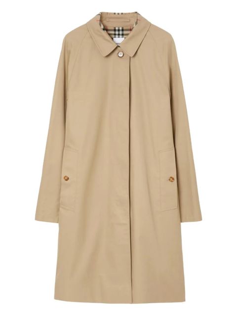 Burberry raglan-sleeve trench coat - Neutrals - zdjęcie produktu nr 1