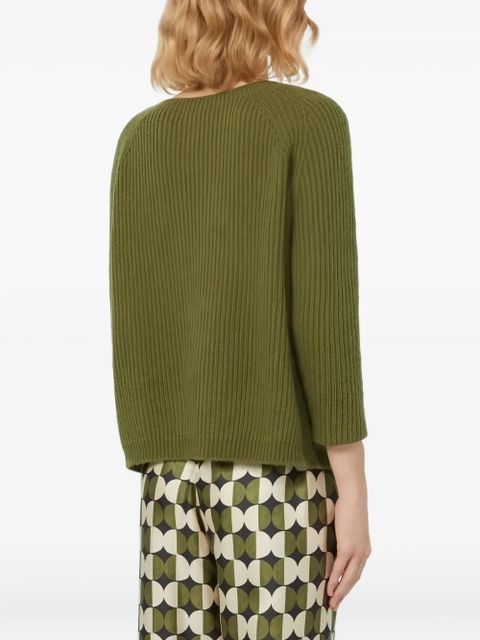 Weekend Max Mara ribbed sweater - Green - zdjęcie produktu nr 2