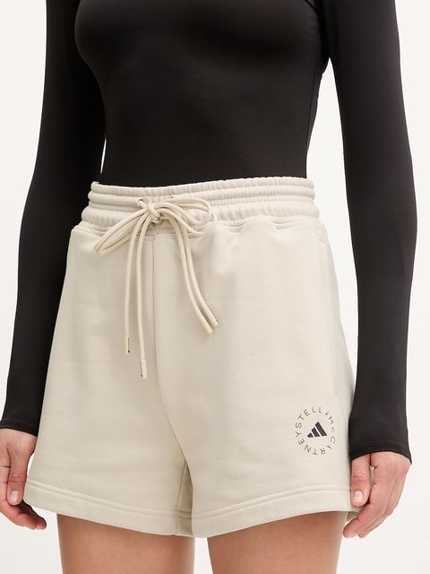 adidas by Stella McCartney szorty dresowe damskie bawełniane - zdjęcie produktu nr 2