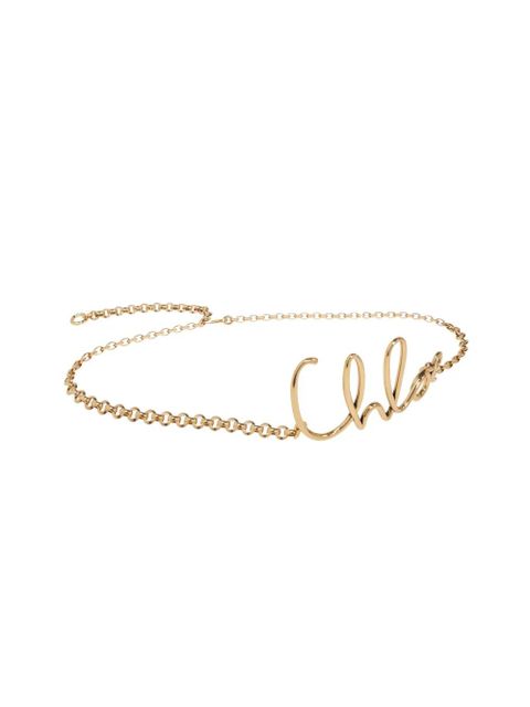 Chloé The Chloé Iconic belt - Gold