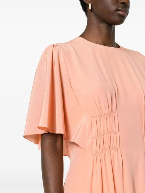 Chloé silk midi dress - Pink