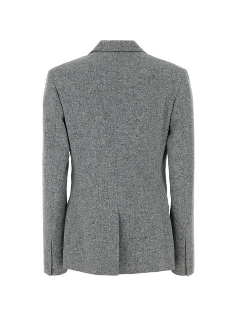 Moschino floral-appliqué melange blazer - Grey - zdjęcie produktu nr 2