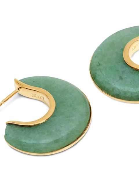 Monica Vinader x Kate Young hoop earrings - Gold
