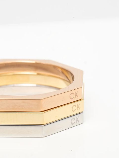 Calvin Klein pierścionek 3-pack 35000509