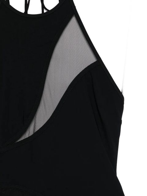 ZIMMERMANN Wanderlust Spliced mesh swimsuit - Black