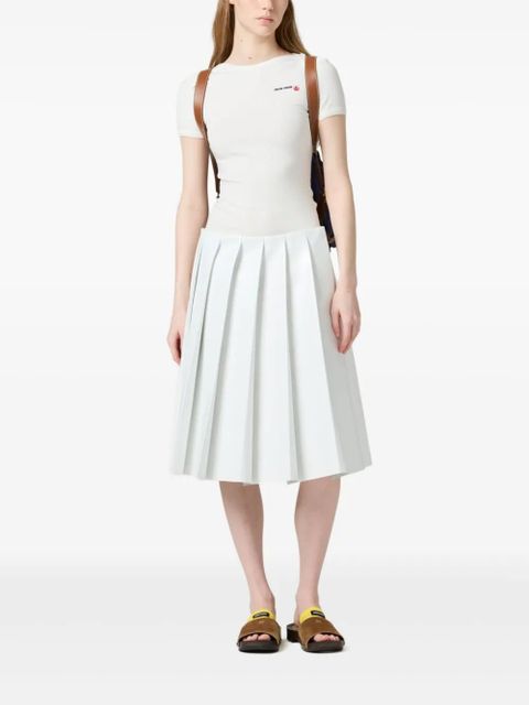 Miu Miu x Petit Bateau embroidered T-shirt - White - zdjęcie produktu nr 2