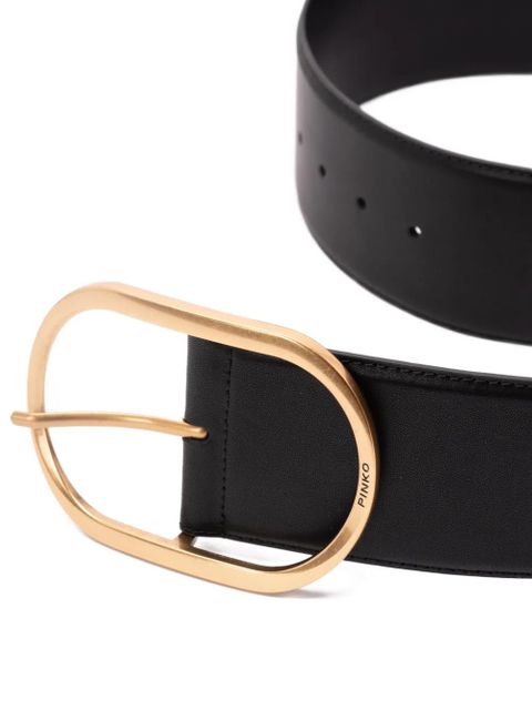 PINKO buckle-fastening belt - Black - zdjęcie produktu nr 2