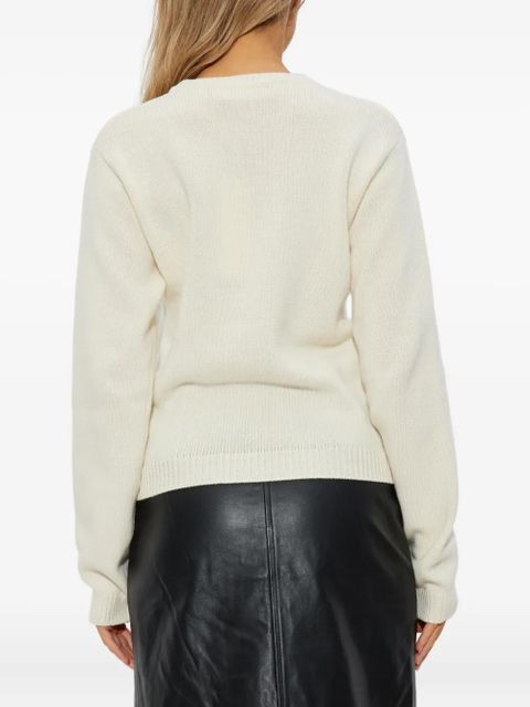Marni laser-cut jumper - Neutrals