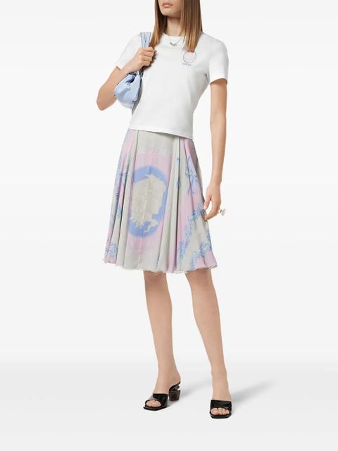 Versace Cameo logo-print T-shirt - White - zdjęcie produktu nr 2