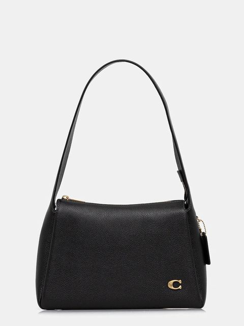 Coach torebka skórzana Lola kolor czarny CCC45 - zdjęcie produktu nr 1